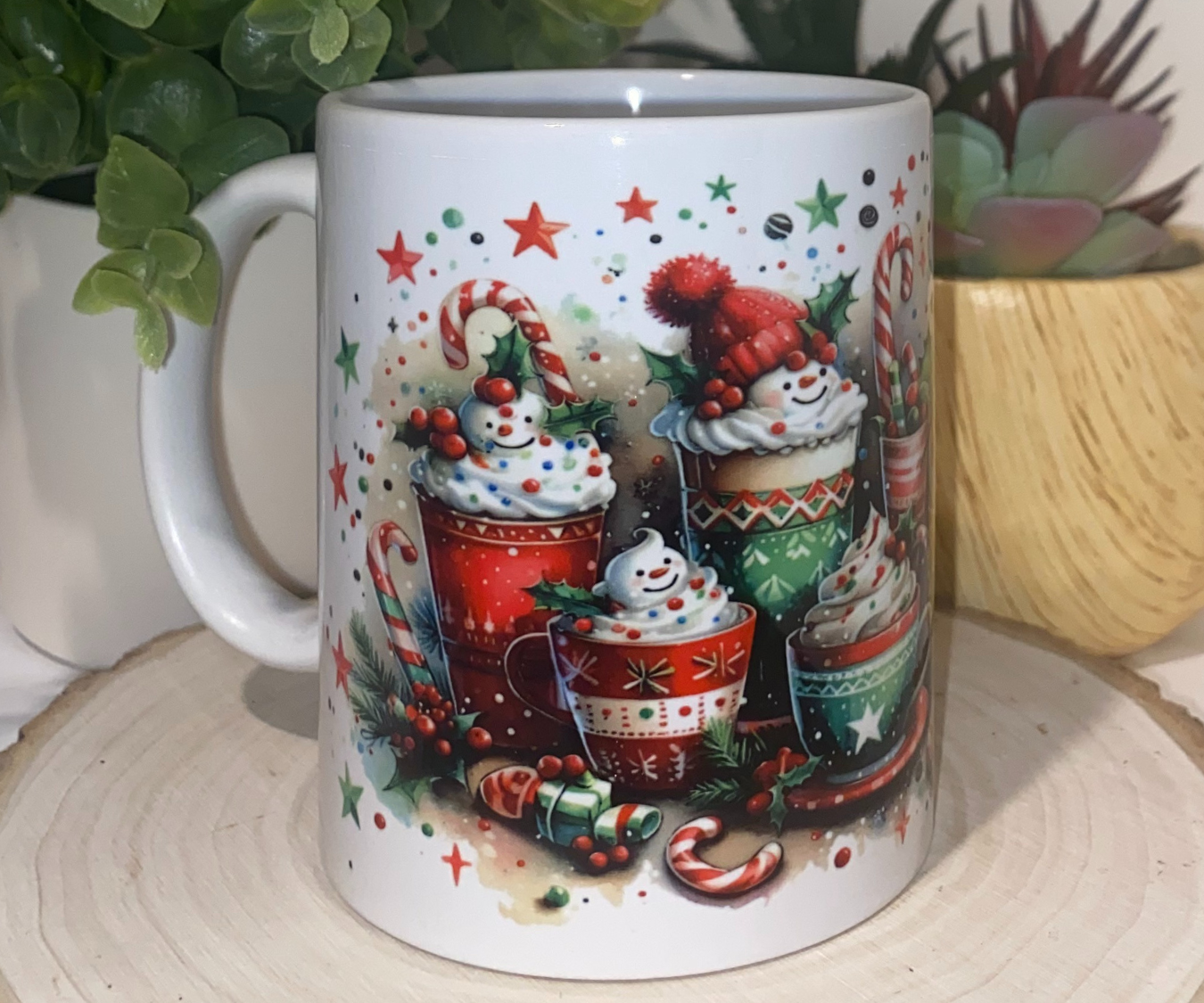 CHRISTMAS JOY 11 OZ MUG