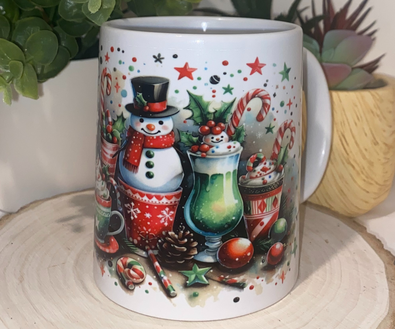 CHRISTMAS JOY 11 OZ MUG