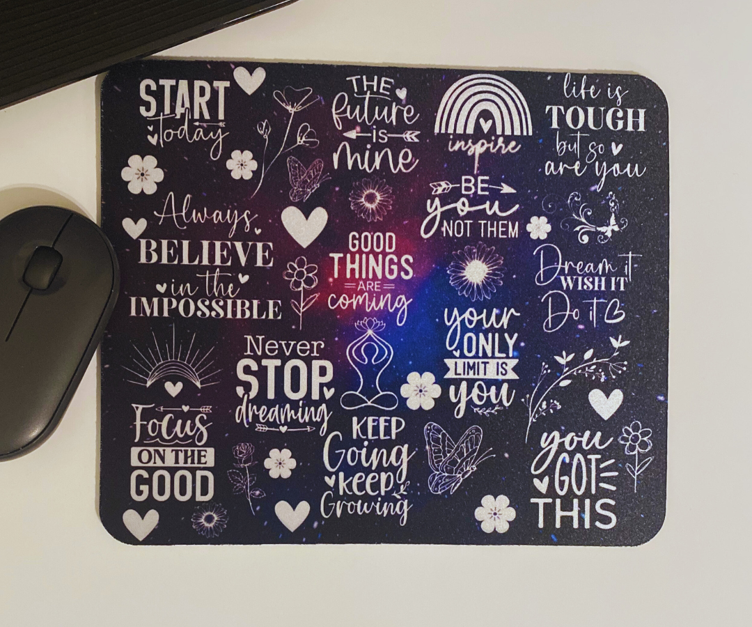 POSITIVITY MOUSE PAD