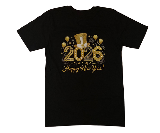 2026 HAPPY NEW YEAR T-SHIRT