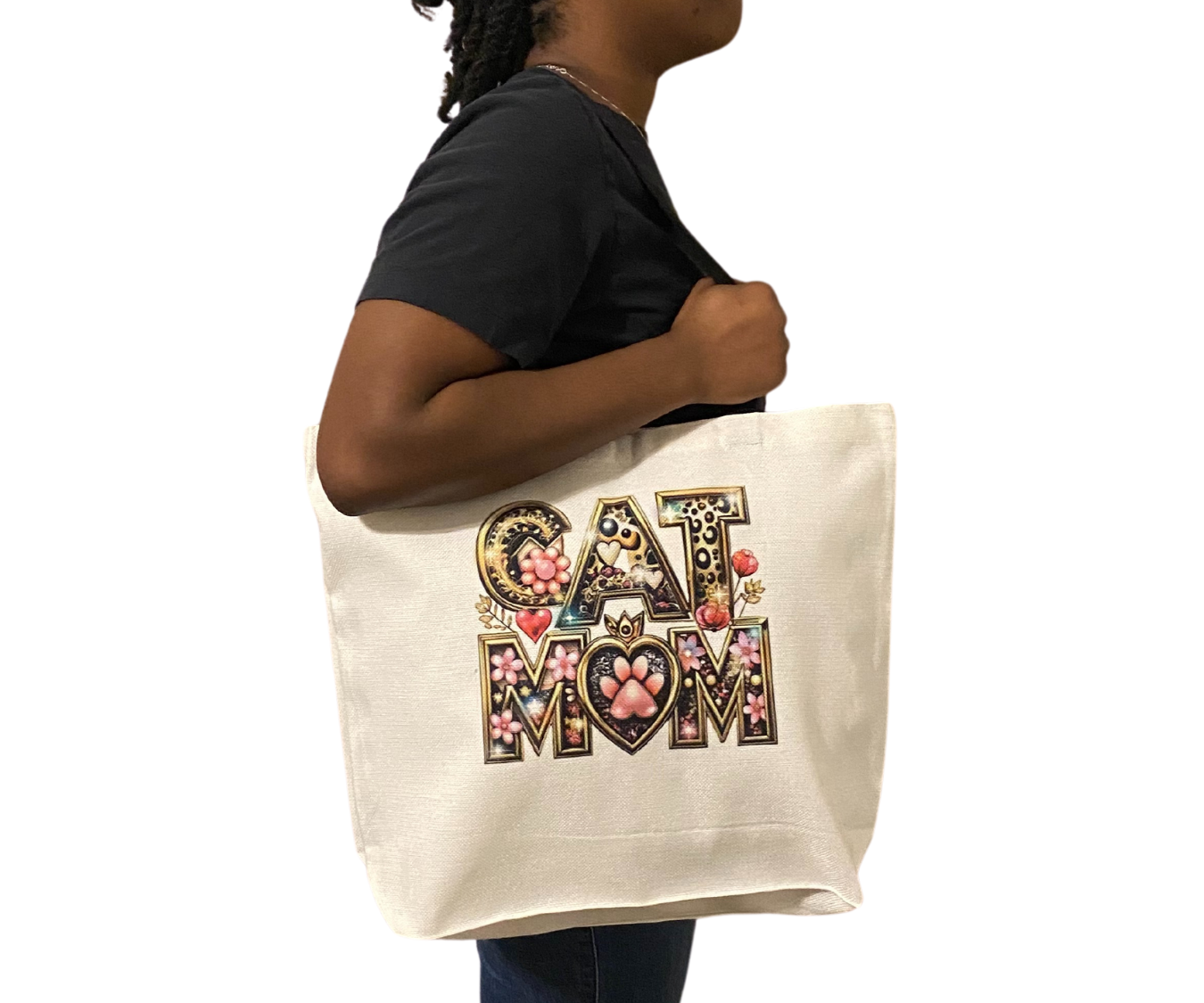 CAT MOM TOTE BAG