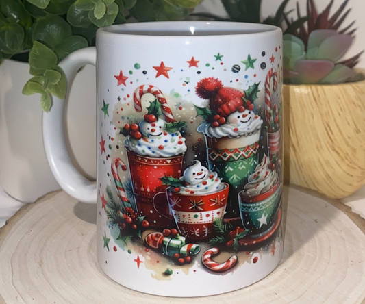 CHRISTMAS JOY 11 OZ MUG [CHRISTMAS]