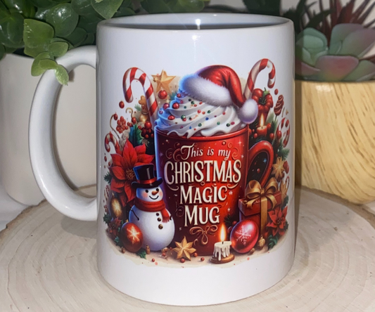 CHRISTMAS MAGIC 11 OZ MUG [CHRISTMAS]