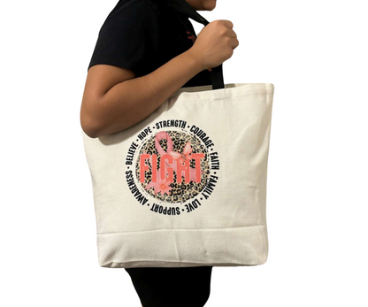 FIGHT CANCER TOTE BAG [INSPIRATION]