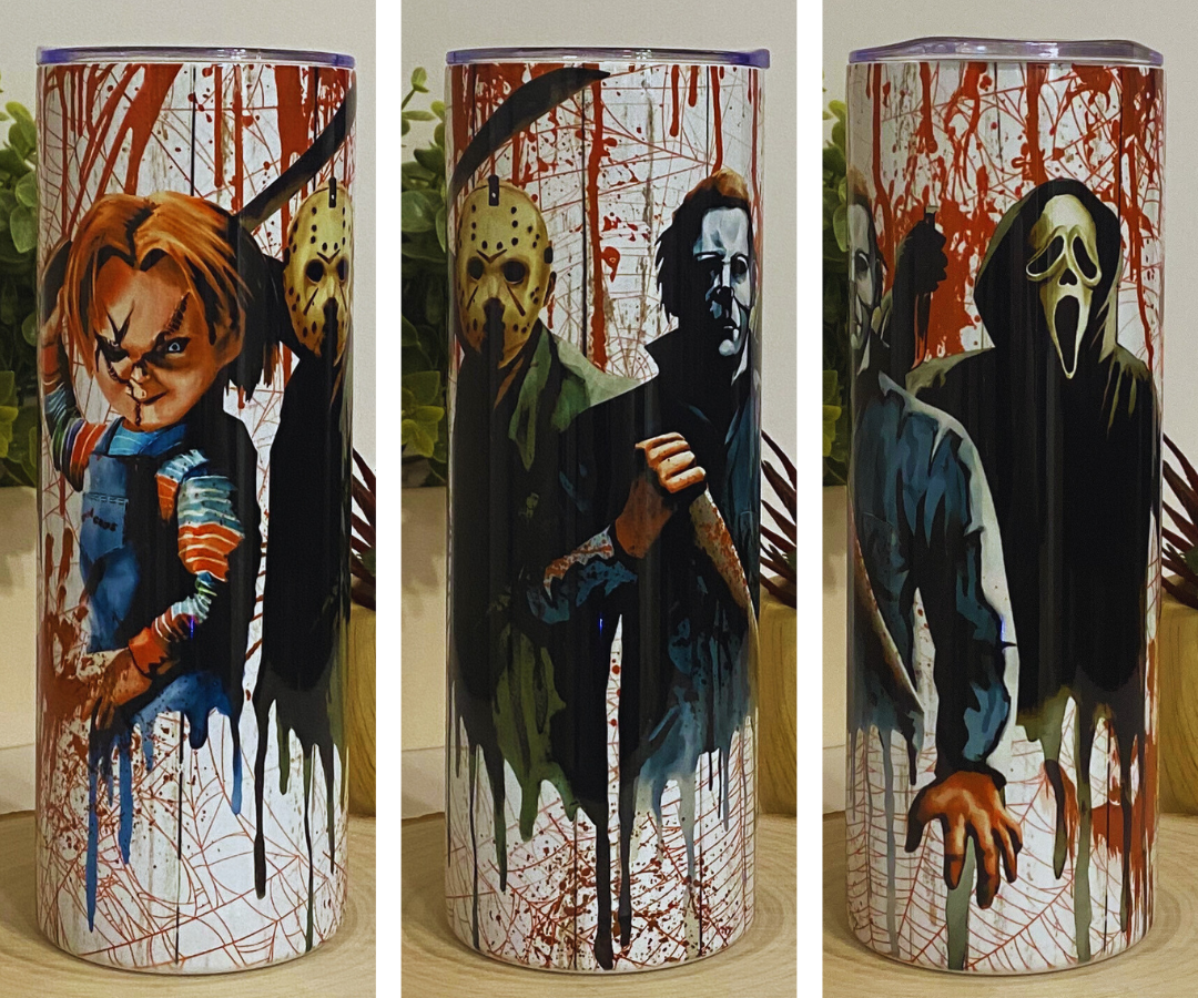 HORROR 20 OZ TUMBLER [HALLOWEEN]