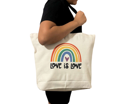 LOVE IS LOVE TOTE BAG