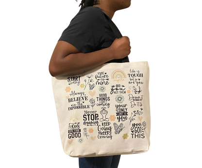 POSITIVITY TOTE BAG [INSPIRATION]