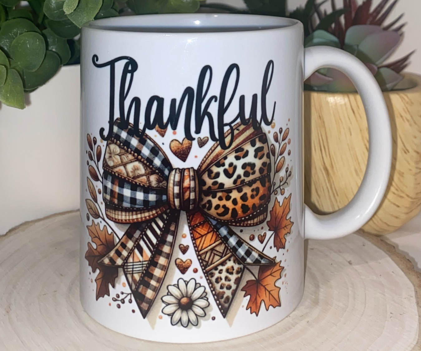 THANKFUL 11 OZ MUG [THANKSGIVING]