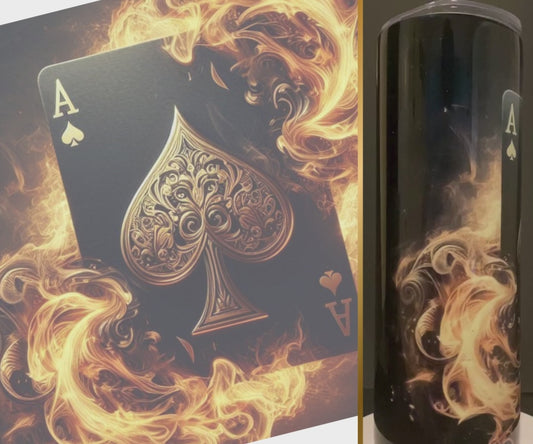 ACE OF SPADES 20 OZ TUMBLER