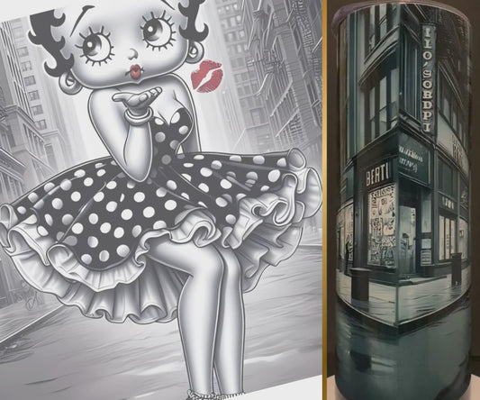 BETTY BOOP 20 OZ TUMBLER