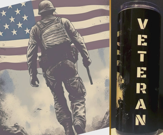 VETERAN 20 OZ TUMBLER